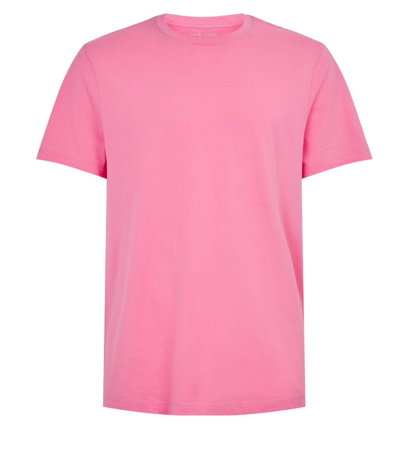 Pink Crew Neck T-Shirt Image 4