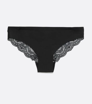 Black lace brazilian pants Clearance