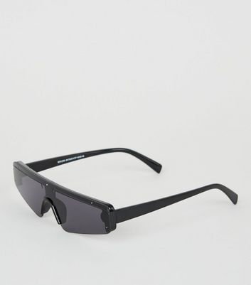black visor sunglasses