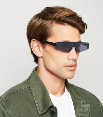 black visor sunglasses