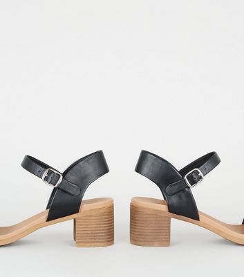 new look low heel sandals