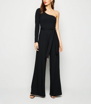 off one shoulder jumpsuit