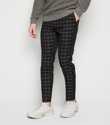 New Look Skinny Check Pants for Men | Lyst
