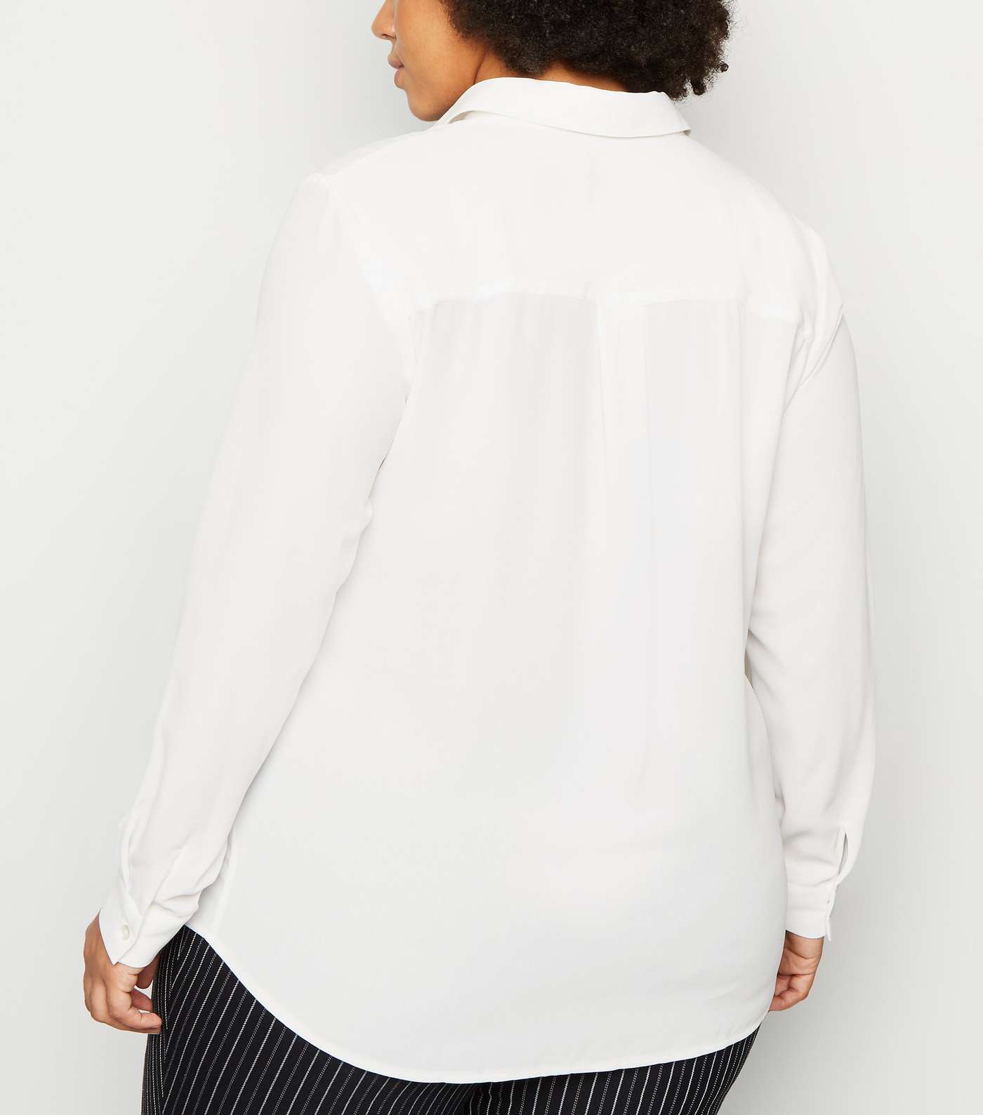 Curves Off White Long Sleeve Shirt Image 3
