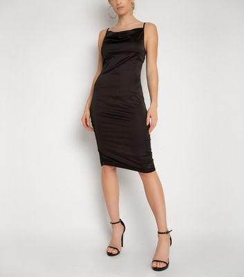 new look cowl midi dress