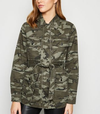 Khaki camo deals jacket womens