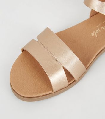 Wide Fit Rose Gold 2 Part Footbed 