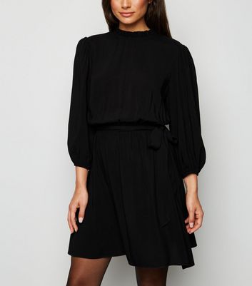 new look puff sleeve dress