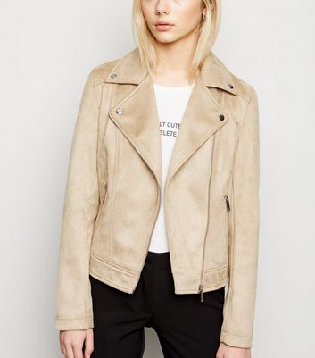 camel biker jacket