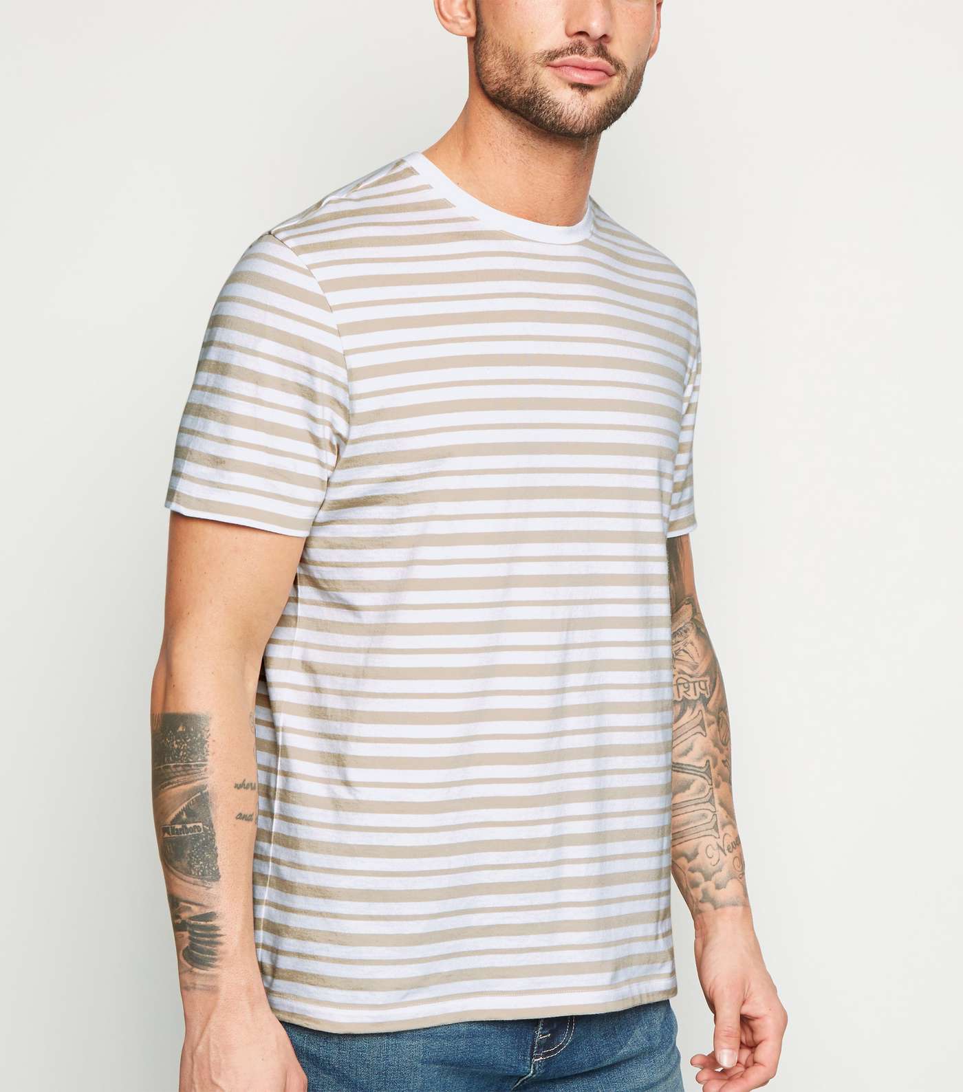 Stone Stripe Short Sleeve T-Shirt
