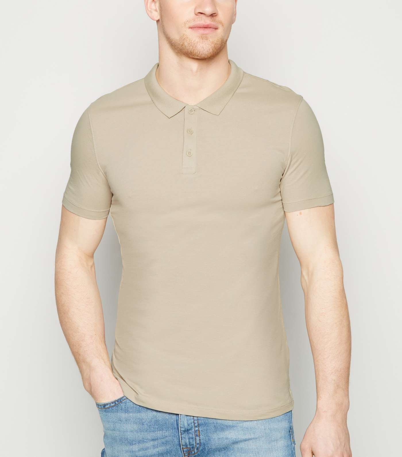 Stone Muscle Fit Polo Shirt