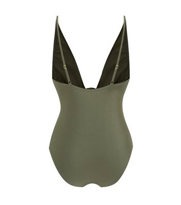 khaki swimsuit