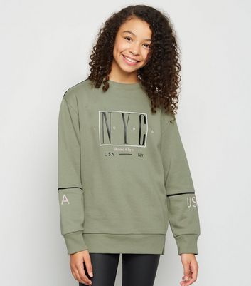 girls long sweatshirt