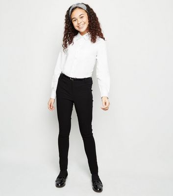 Girls skinny school trousers Clearance