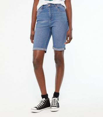 Bright Blue 'Lift \u0026 Shape' Denim Knee 