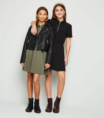 new look utility shirt dress