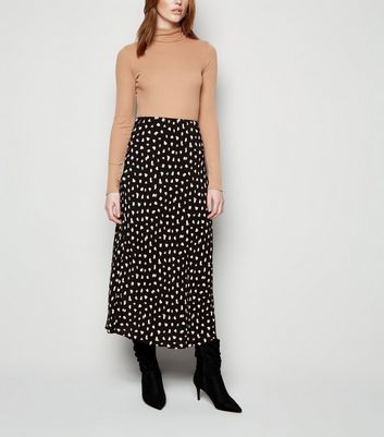 Black Polka Dot Skirt New Look 2025 | www.angloamericancentre.it