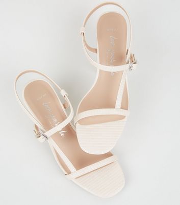 cream sandals wide fit