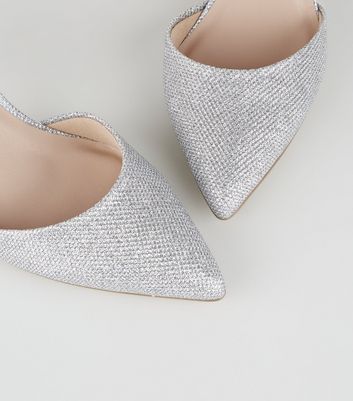 wide fit silver court shoes uk