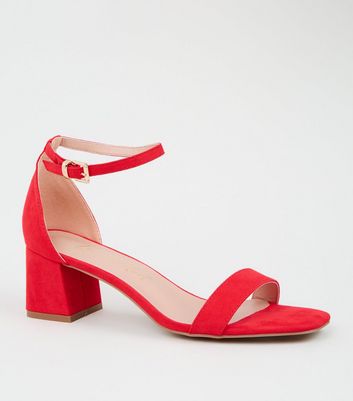 Womens Low Mid Square Heel Ankle Strap Sandal Women's Dress Sandals Size 10  Wide | eBay