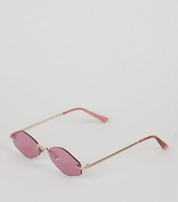 new look pink sunglasses