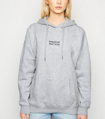 new look grey hoodie