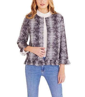 new look frill jacket