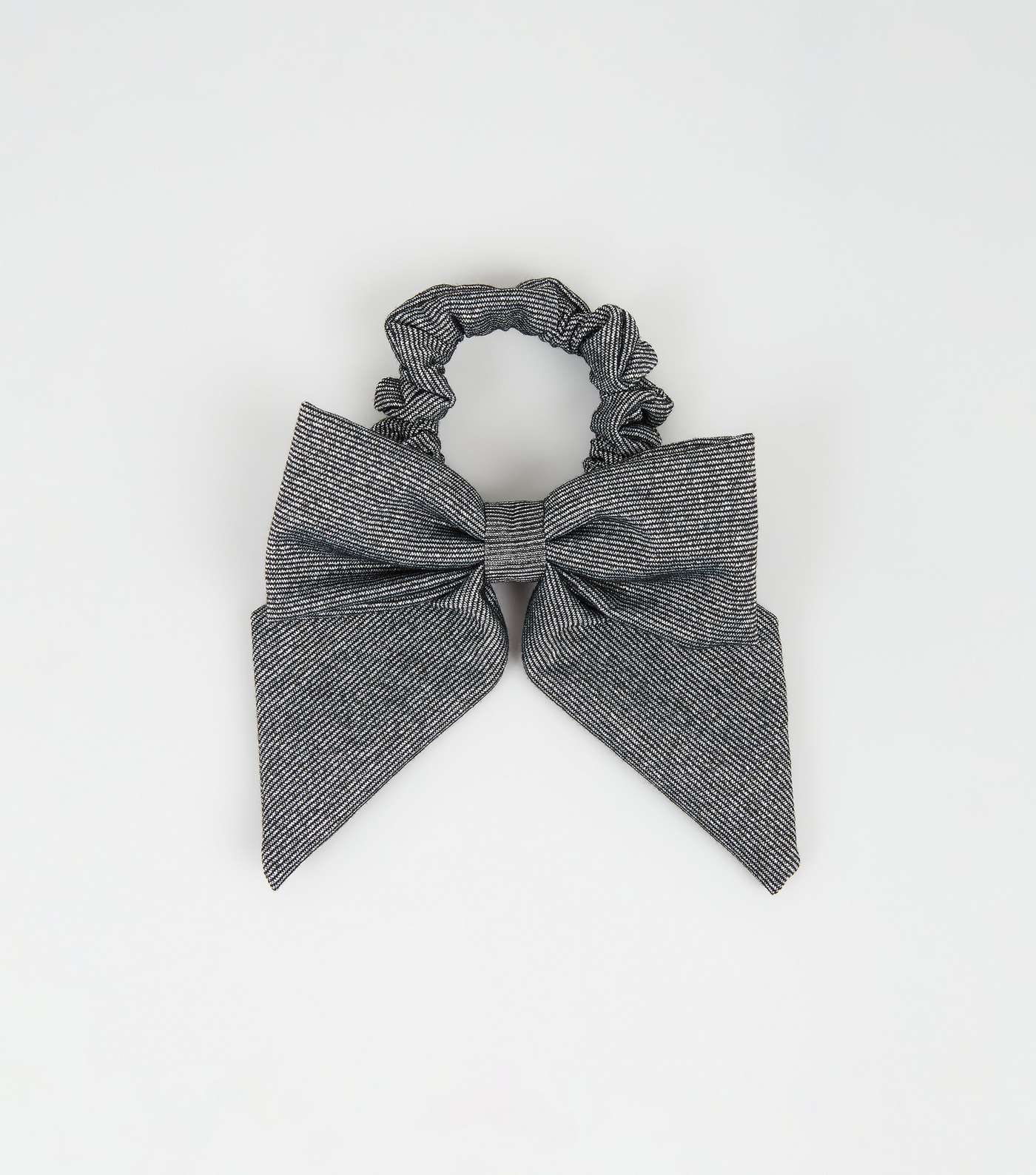 Silver Shimmer Bow Hairband