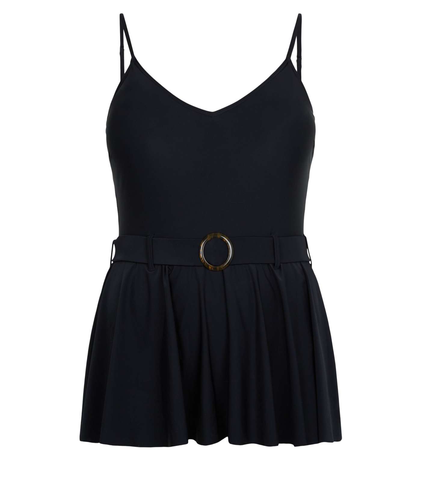 Black 'Lift & Shape' Skirt Swimsuit Image 4