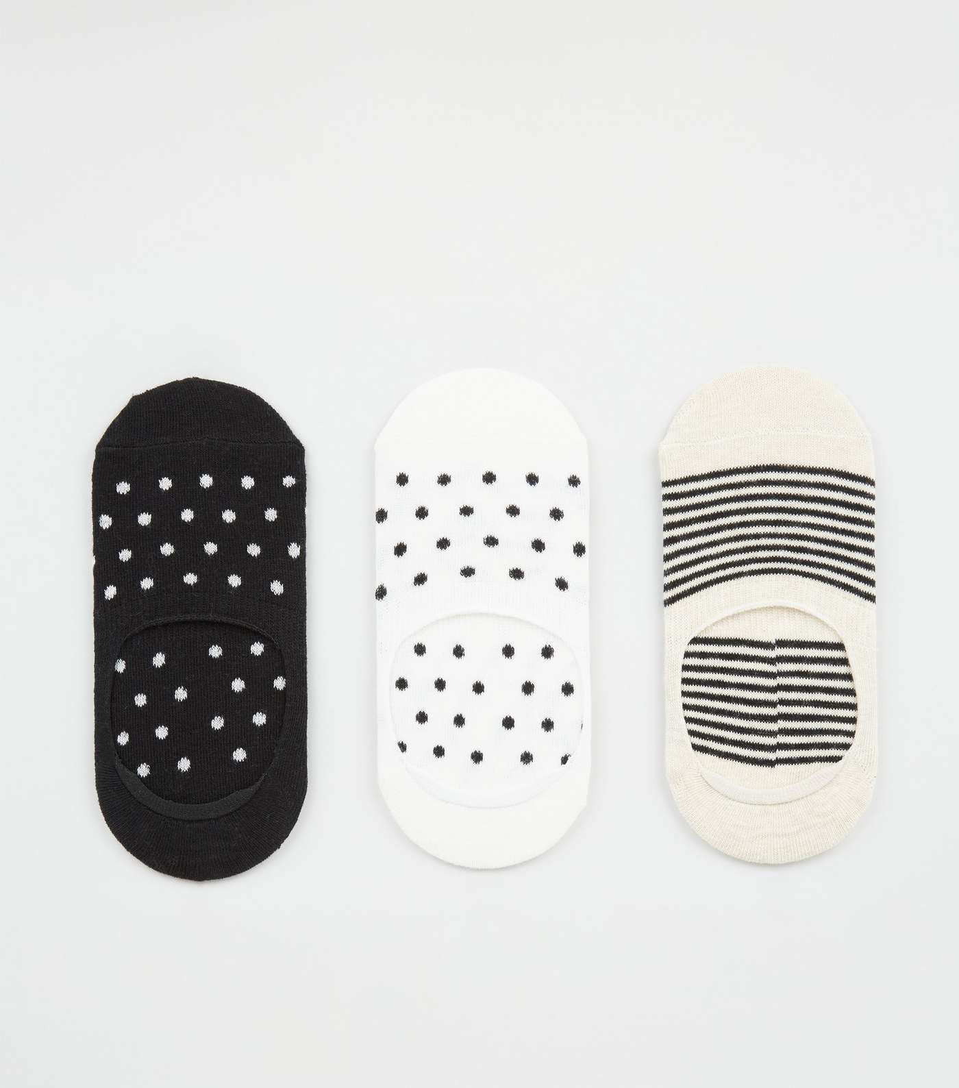 3 Pack Spot Stripe Sport Socks
