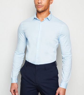 mens pastel blue shirt