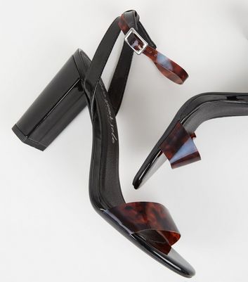 Tortoiseshell heels hot sale