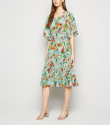 new look mint dress