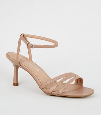 new look cream sandals