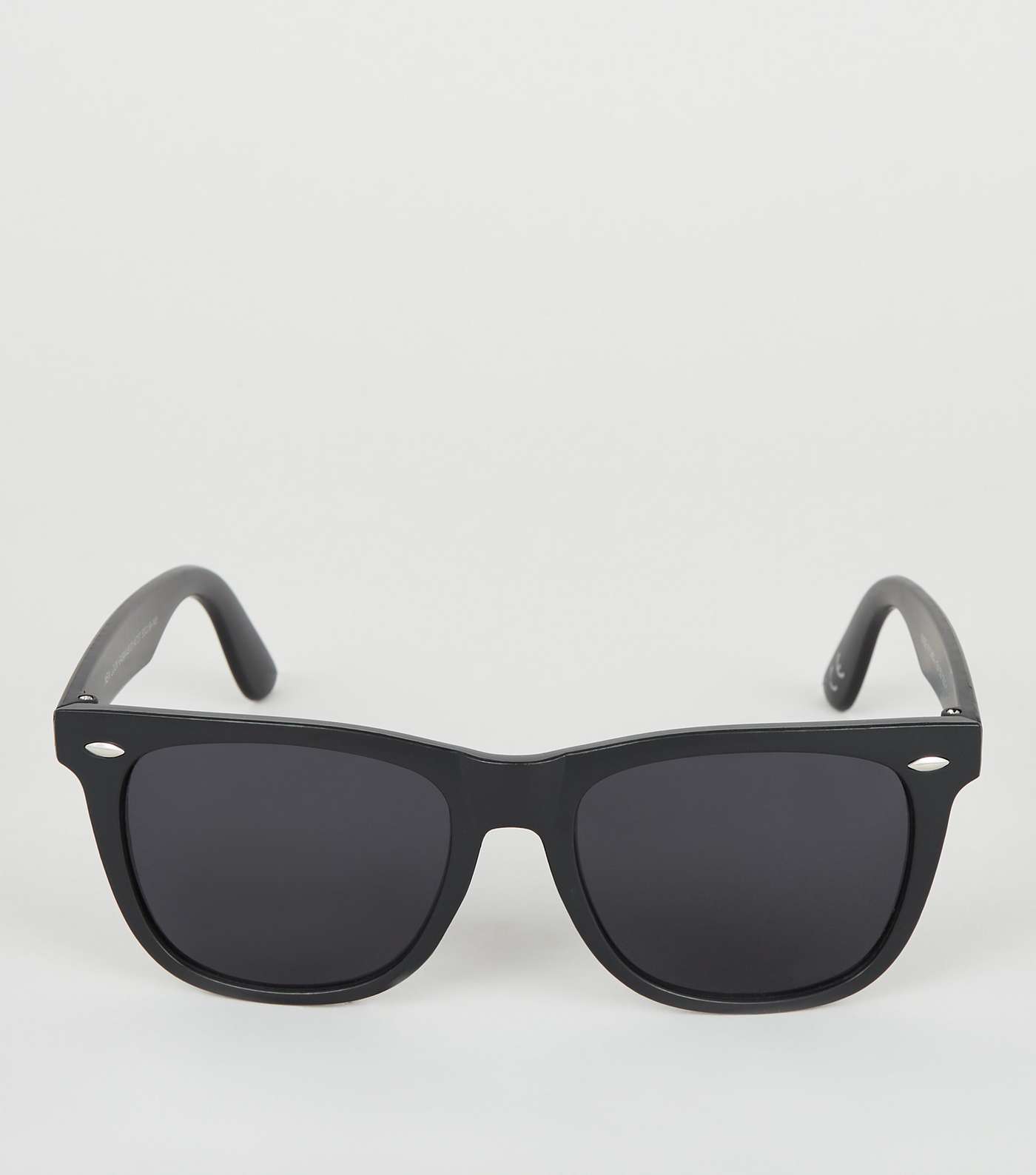 Black Matte Tinted Sunglasses Image 3