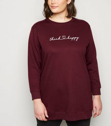 burgundy womens sweatshirt