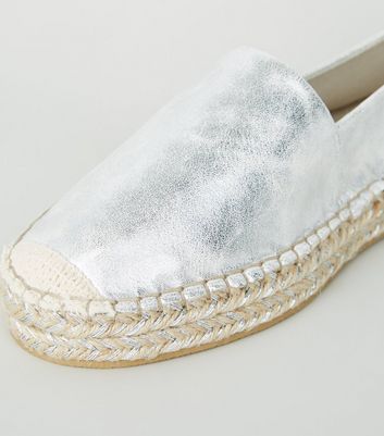 Silver espadrilles sale uk