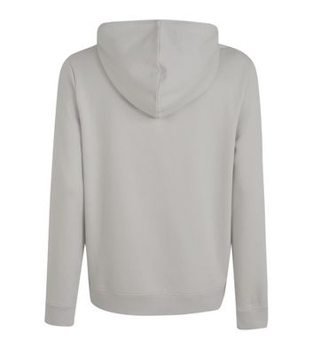 off white plain hoodie