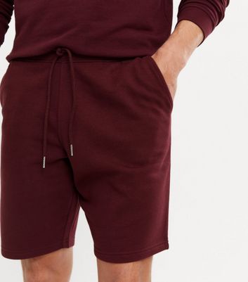 Burgundy hot sale sweat shorts