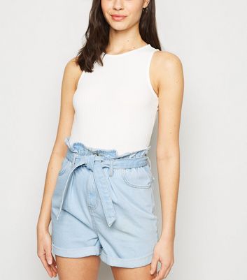 next white denim jacket