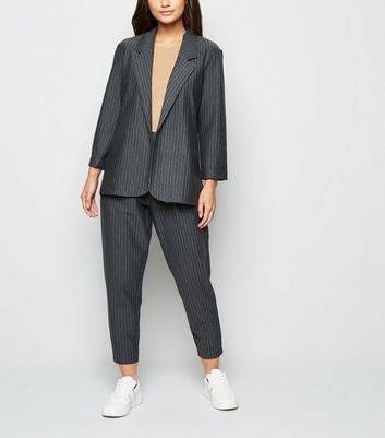 Long jersey outlet blazer