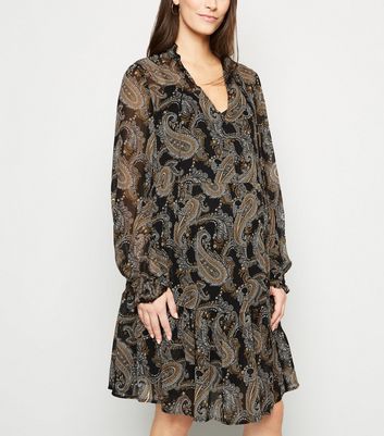 new look paisley dress