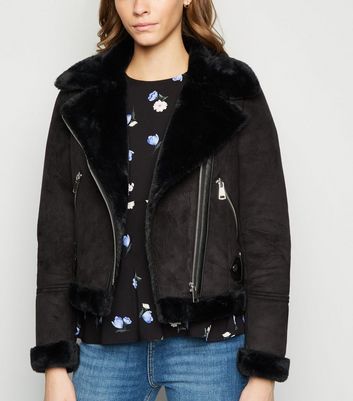 black aviator jacket cropped