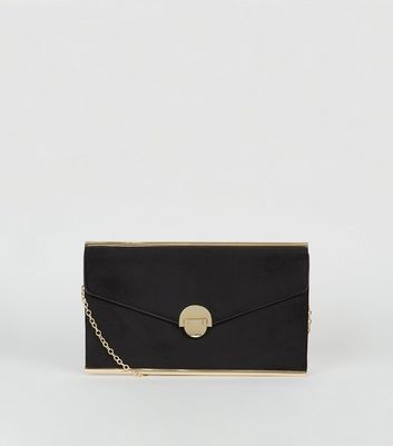 black envelope clutch