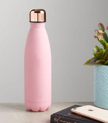 Pastel Pink Stainless Steel Bottle, 260ml