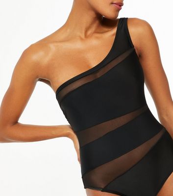 new look one shoulder swimsuit