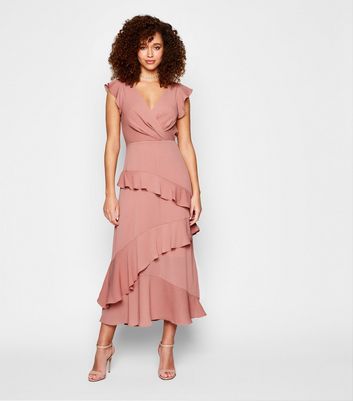 new look light pink dress