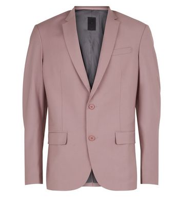 Mens pink shop skinny suit