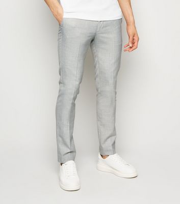 Mens Skinny Trousers  Chinos  Check Skinny Trousers  Next UK