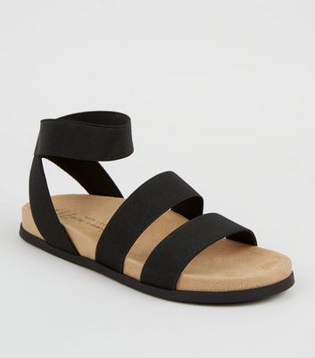 new look footbed sandals